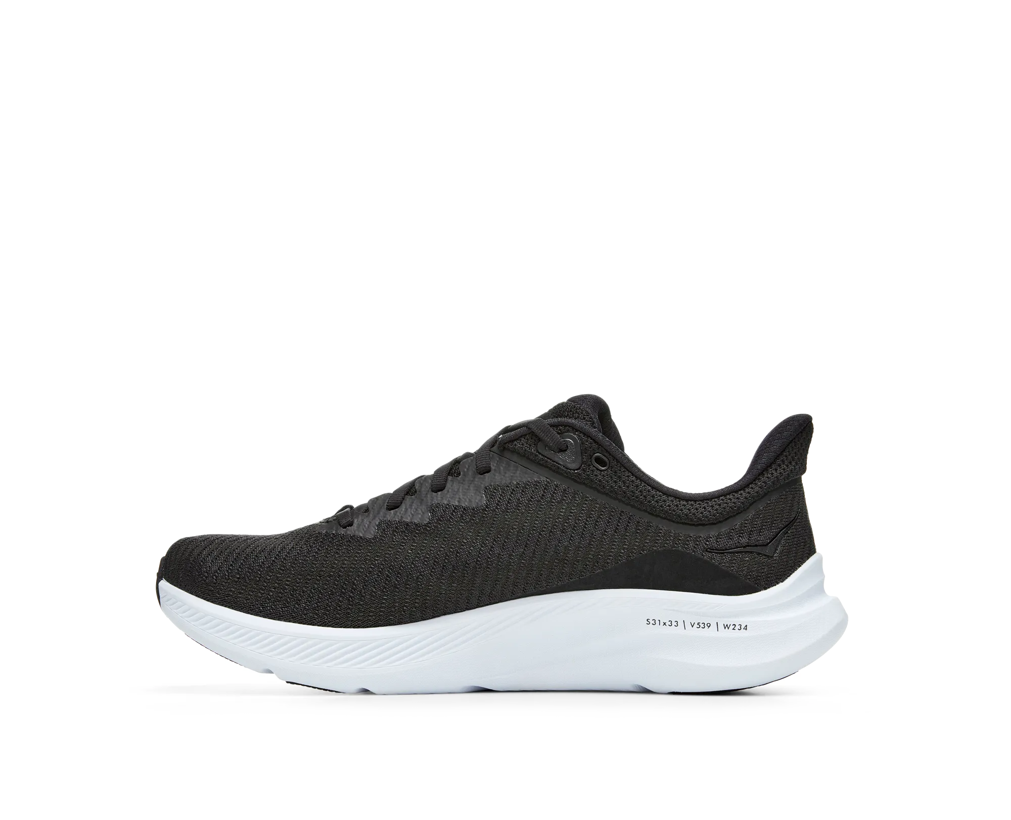 Men's Hoka Solimar Color: Black/ White