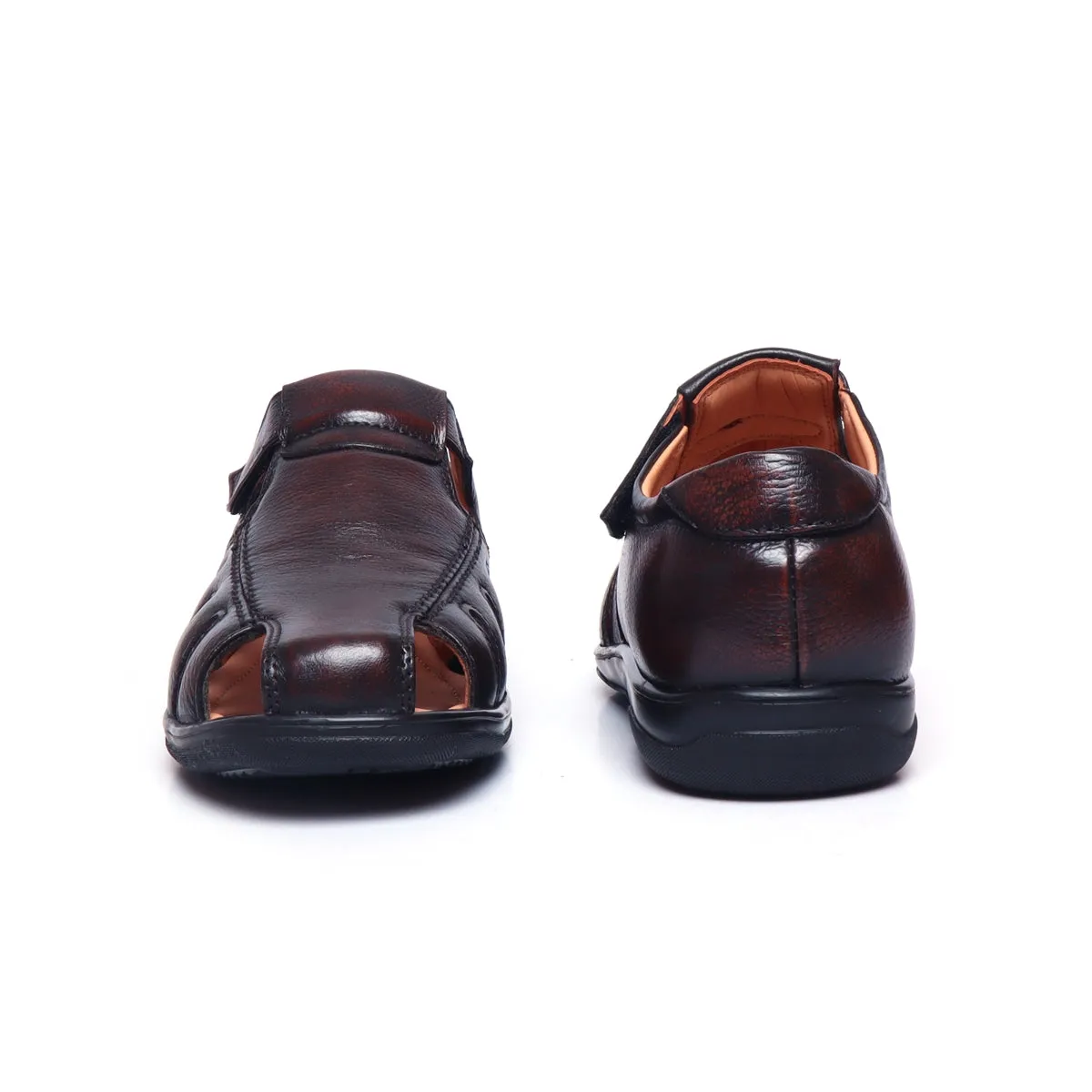 Men's Leather Sandals D-1215