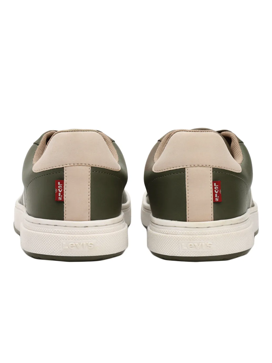 Men's Olive Colorblock Sneakers