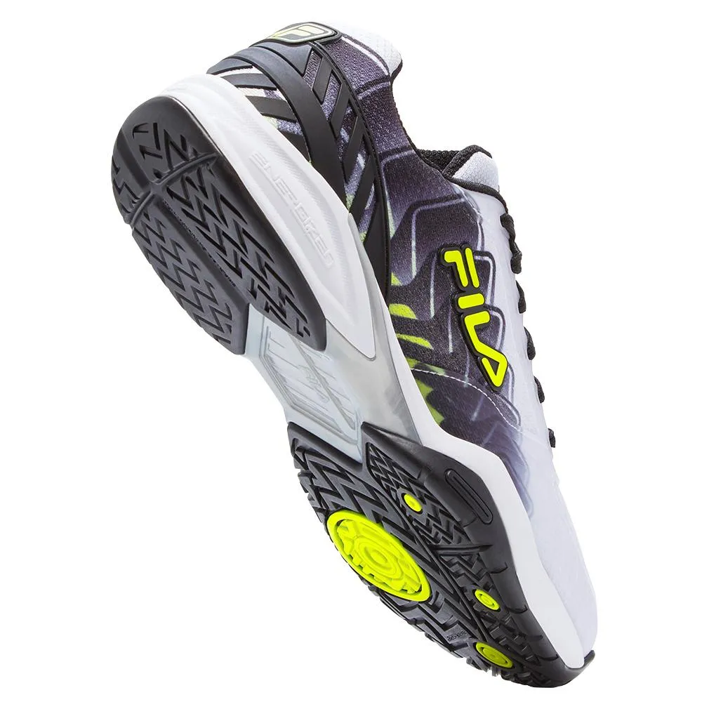 Men's Volley Zone Pickleball Shoes White and Black