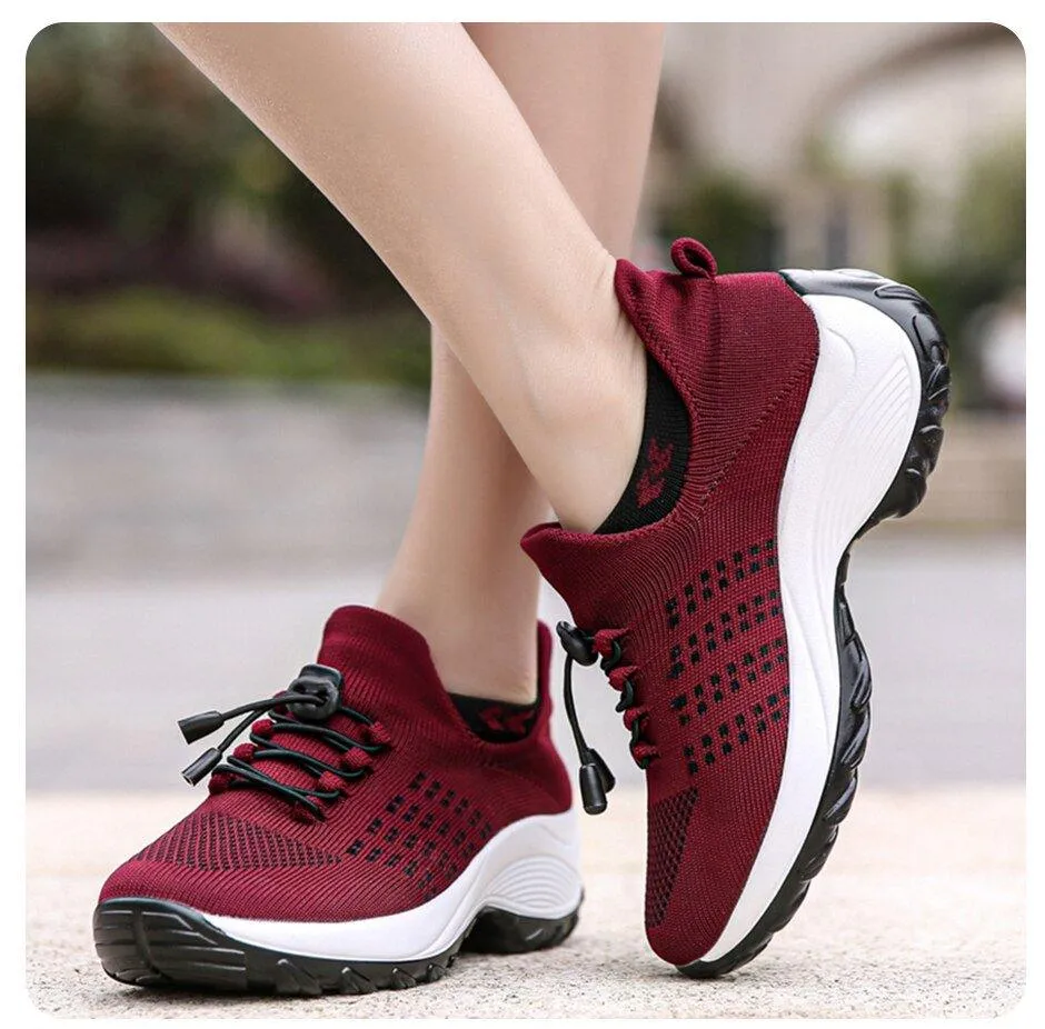 Mesh Breathable Walking Running Shoes for Women