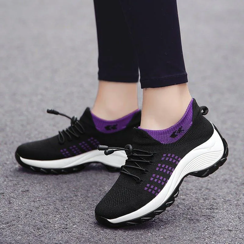 Mesh Breathable Walking Running Shoes for Women