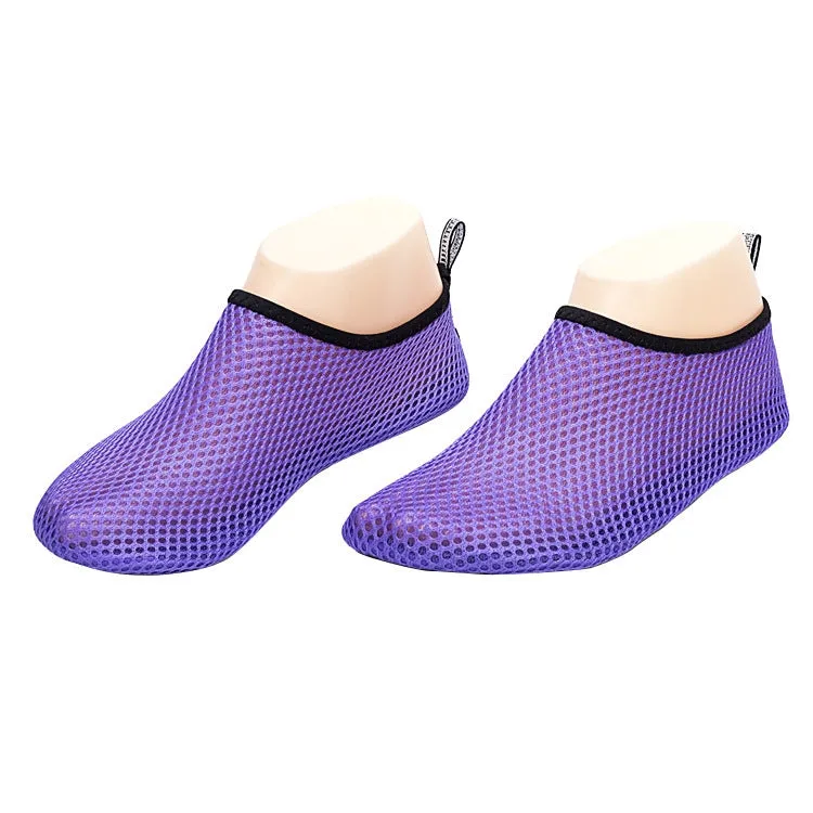 Mesh Cloth Soft Bottom Non-slip Diving Socks Beach Socks Adult Snorkeling Shoes, Size: 34-35