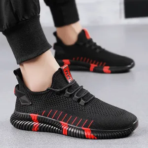 Mesh Sneakers Men Breathable Lightweight Running Shoes