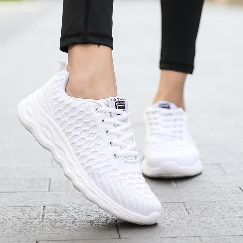 Mesh Surface Lightweight Casual Sneaker Women