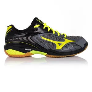 Mizuno Wave Fang SS2 Grey/Yellow Men's indoor court shoes