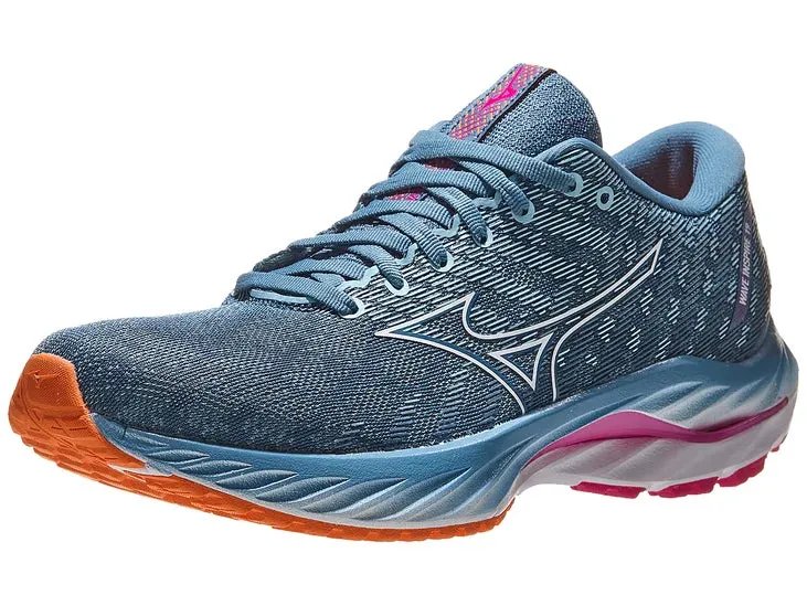 Mizuno | Wave Inspire 19 | Women's | Provincial Blue/White