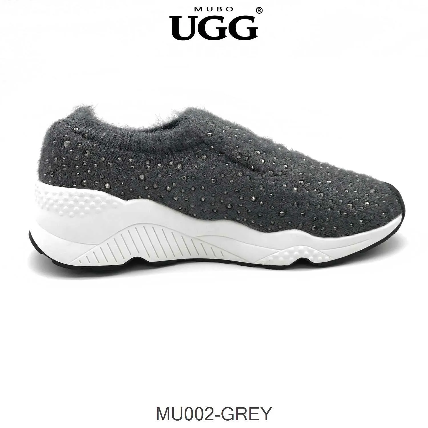 MUBO UGG Wool Knitted Women Sneaker