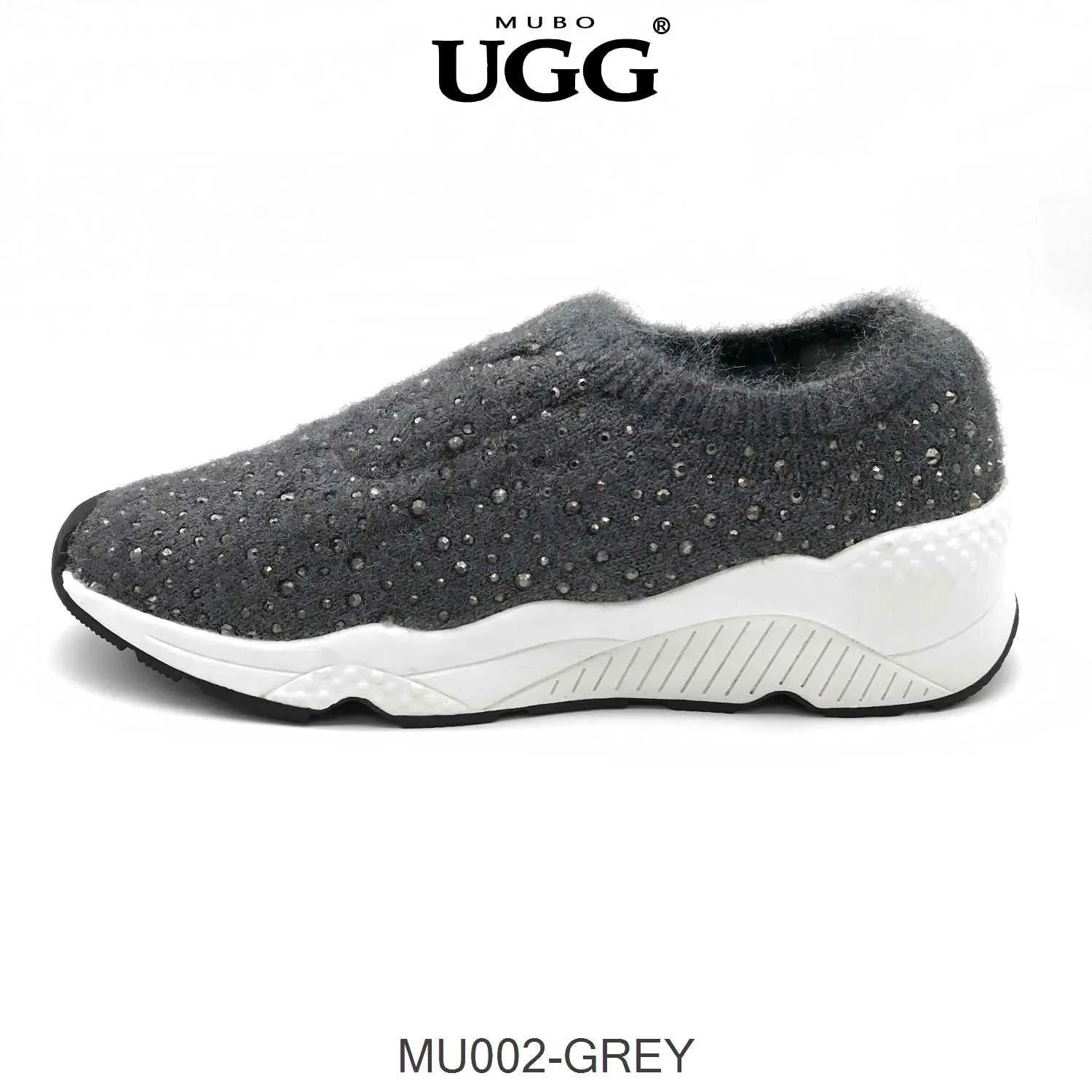 MUBO UGG Wool Knitted Women Sneaker