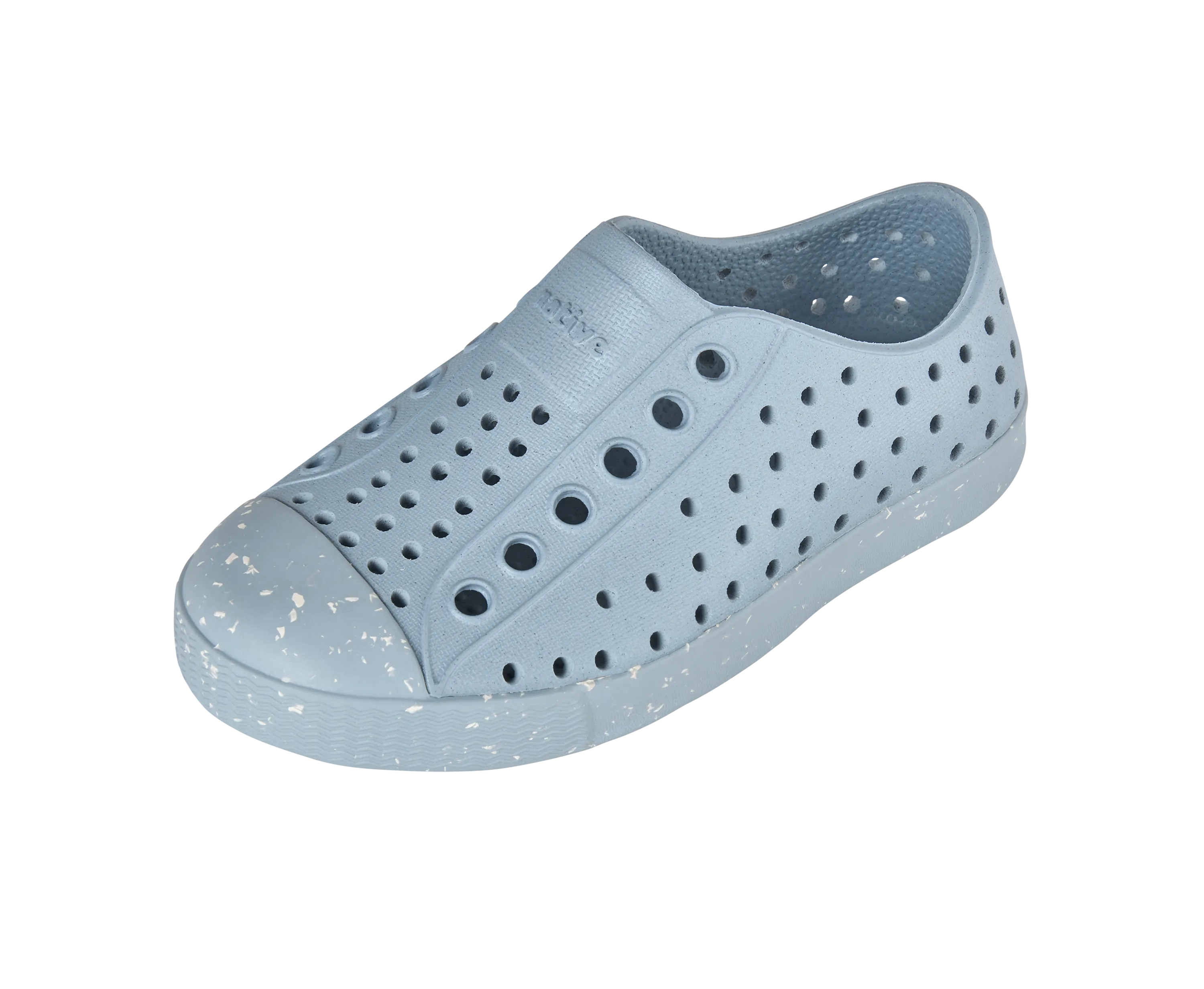 Native Jefferson Bloom Shoes - Alaska Blue/Alaska Blue/ Shell Speckles