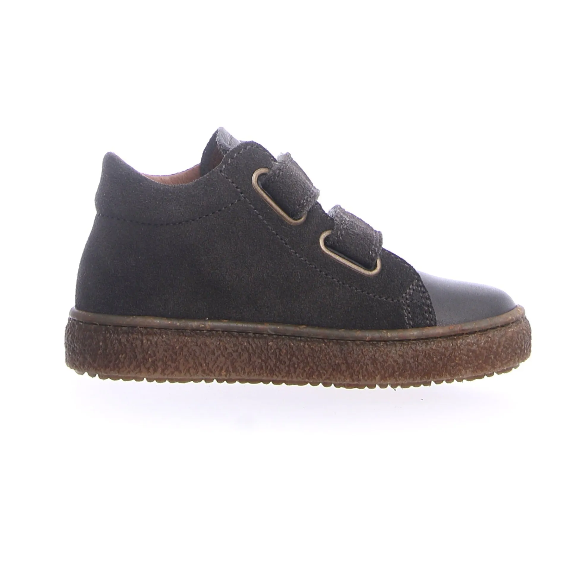 Naturino Boy's Albus Star Vl Nappa/Velour Spazz. Sneaker Shoes - Antracite/Storm