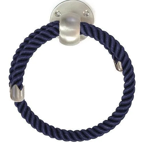 Nautiluxe Nautical Rope Towel Rings