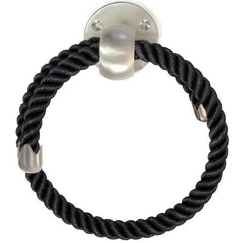 Nautiluxe Nautical Rope Towel Rings