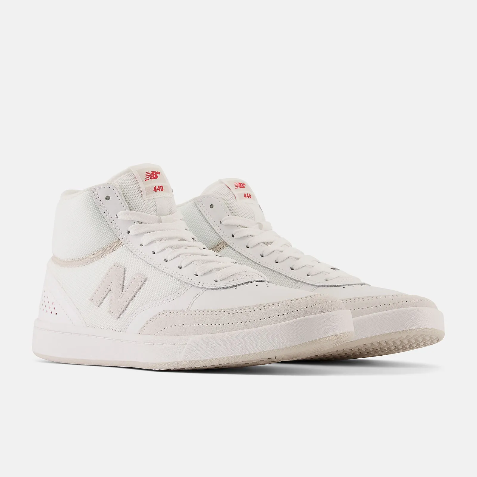 NEW BALANCE 440 HIGH WHITE/RED