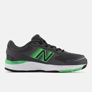 New Balance 680v6 Lace Up j5 - Magnet (Final Sale)