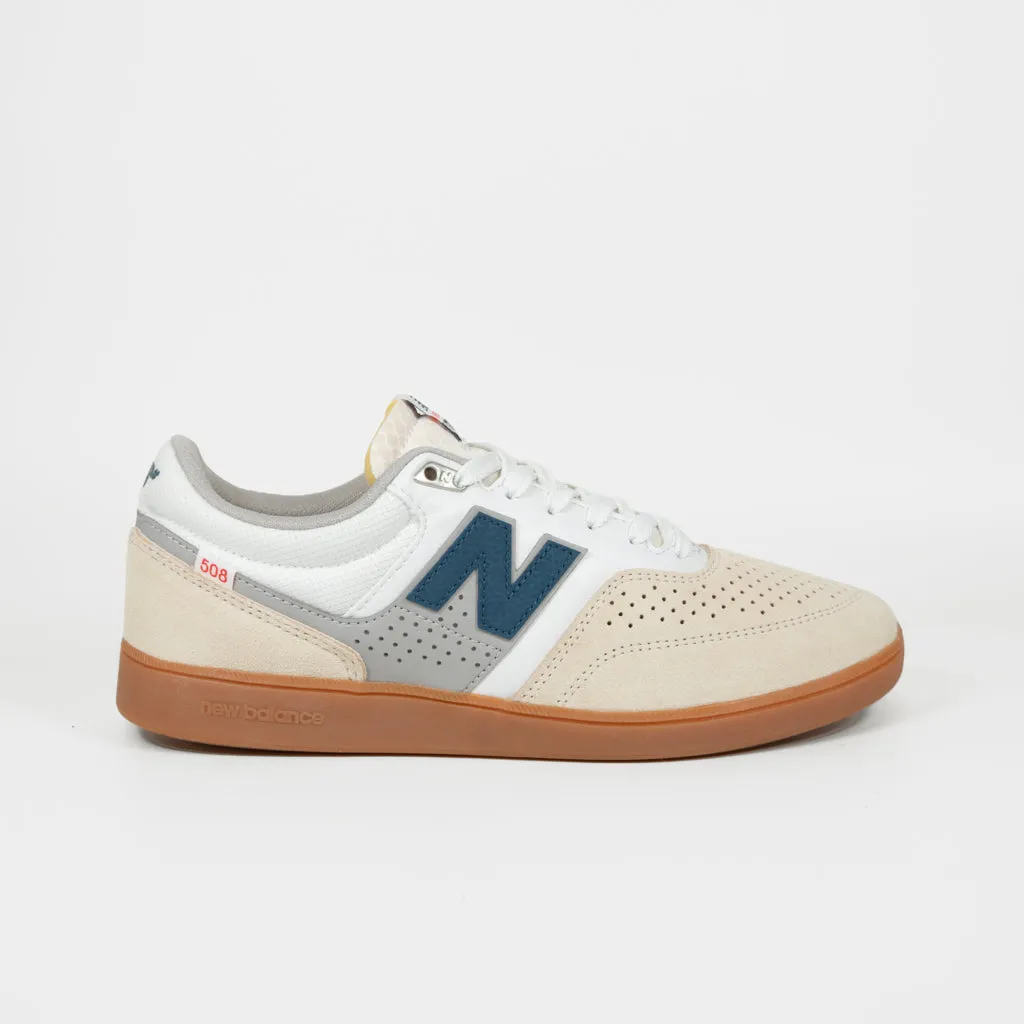 New Balance Numeric - 508 Brandon Westgate Shoes - White / Blue / Grey