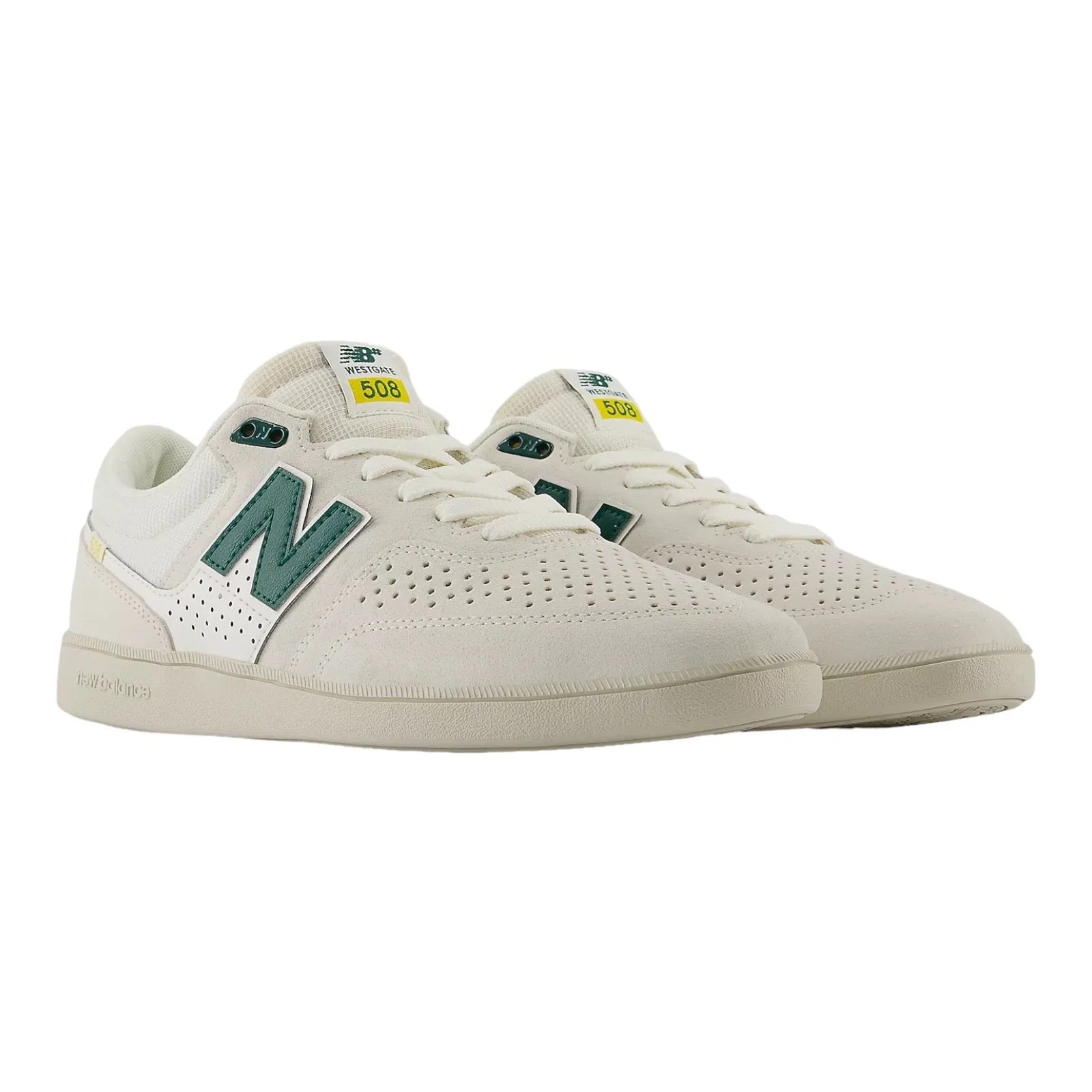 New Balance Numeric Brandon Westgate 508 LGB Sea Salt/Forest Green