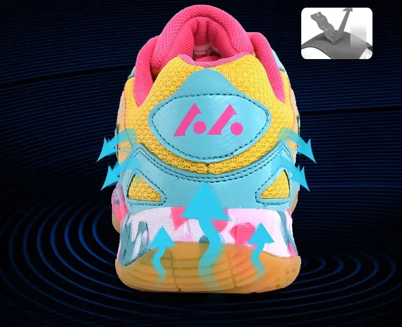 New Candy Color Gradient Unisex Sports Volleyball/Running Sneakers Shoes