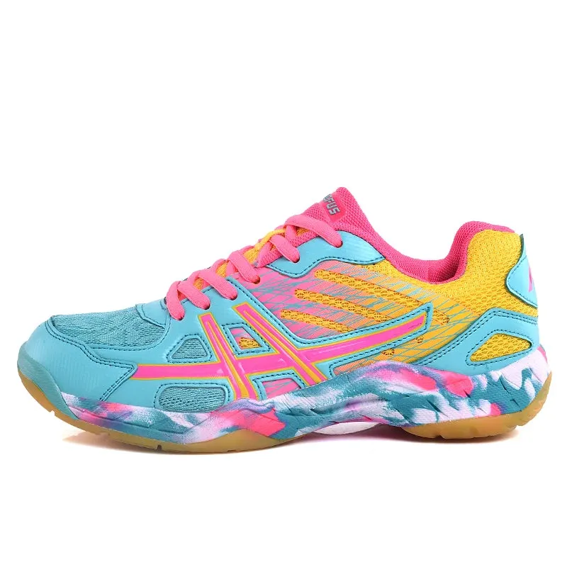 New Candy Color Gradient Unisex Sports Volleyball/Running Sneakers Shoes