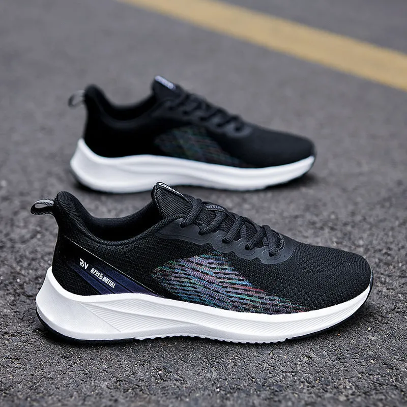 New Men's Flying Woven Breathable Sports Fashion Casual Shoes