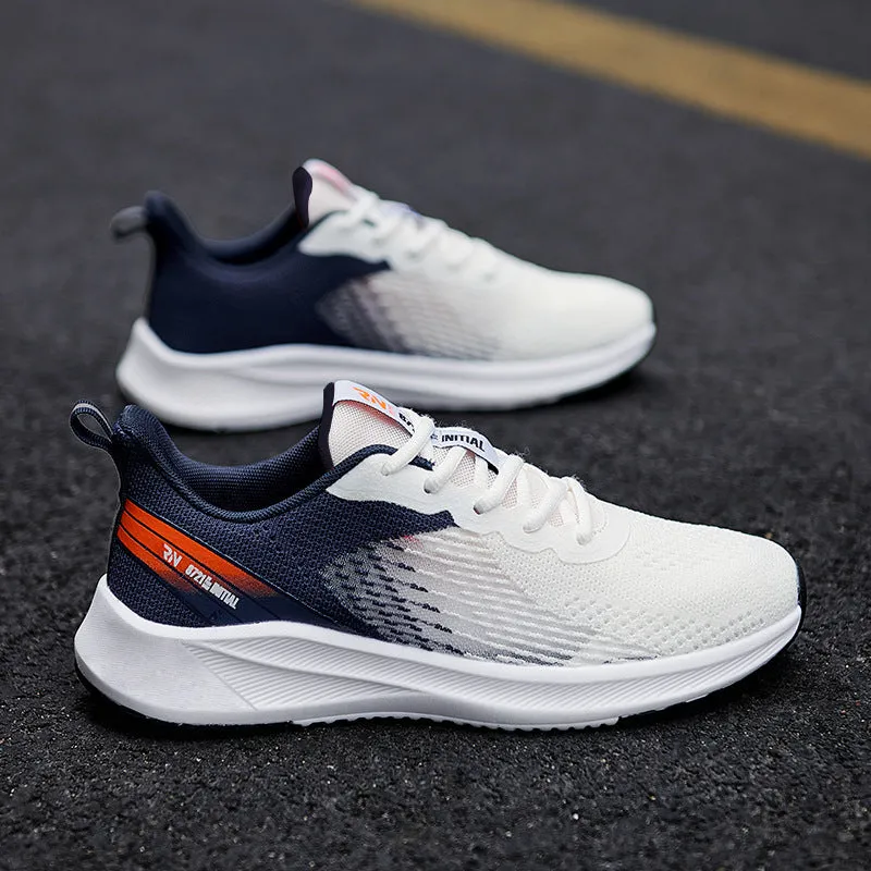 New Men's Flying Woven Breathable Sports Fashion Casual Shoes