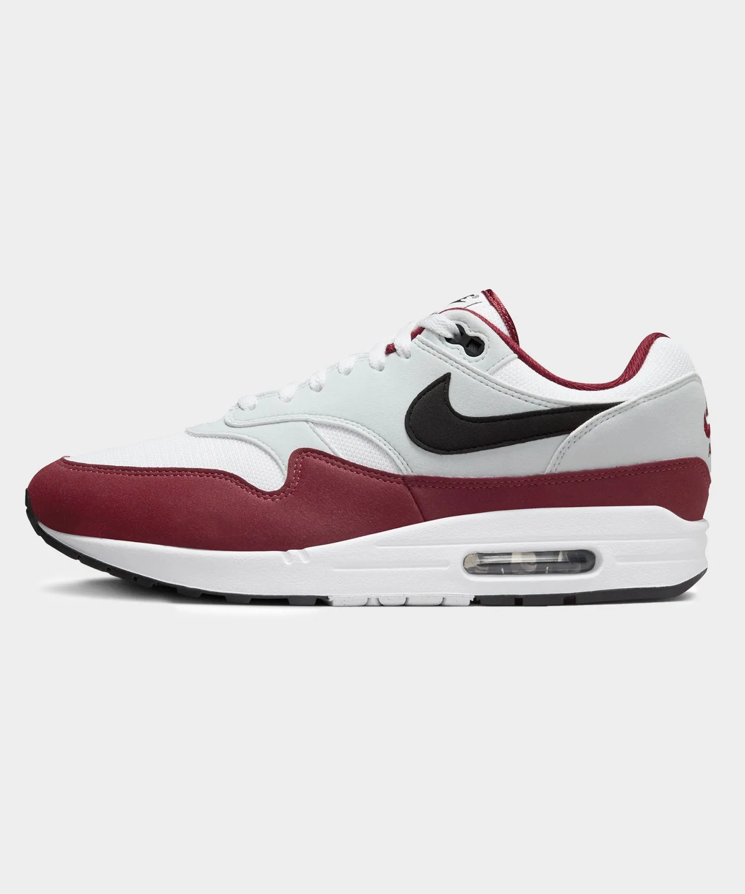 Nike Air Max 1 White / Dark Team Red