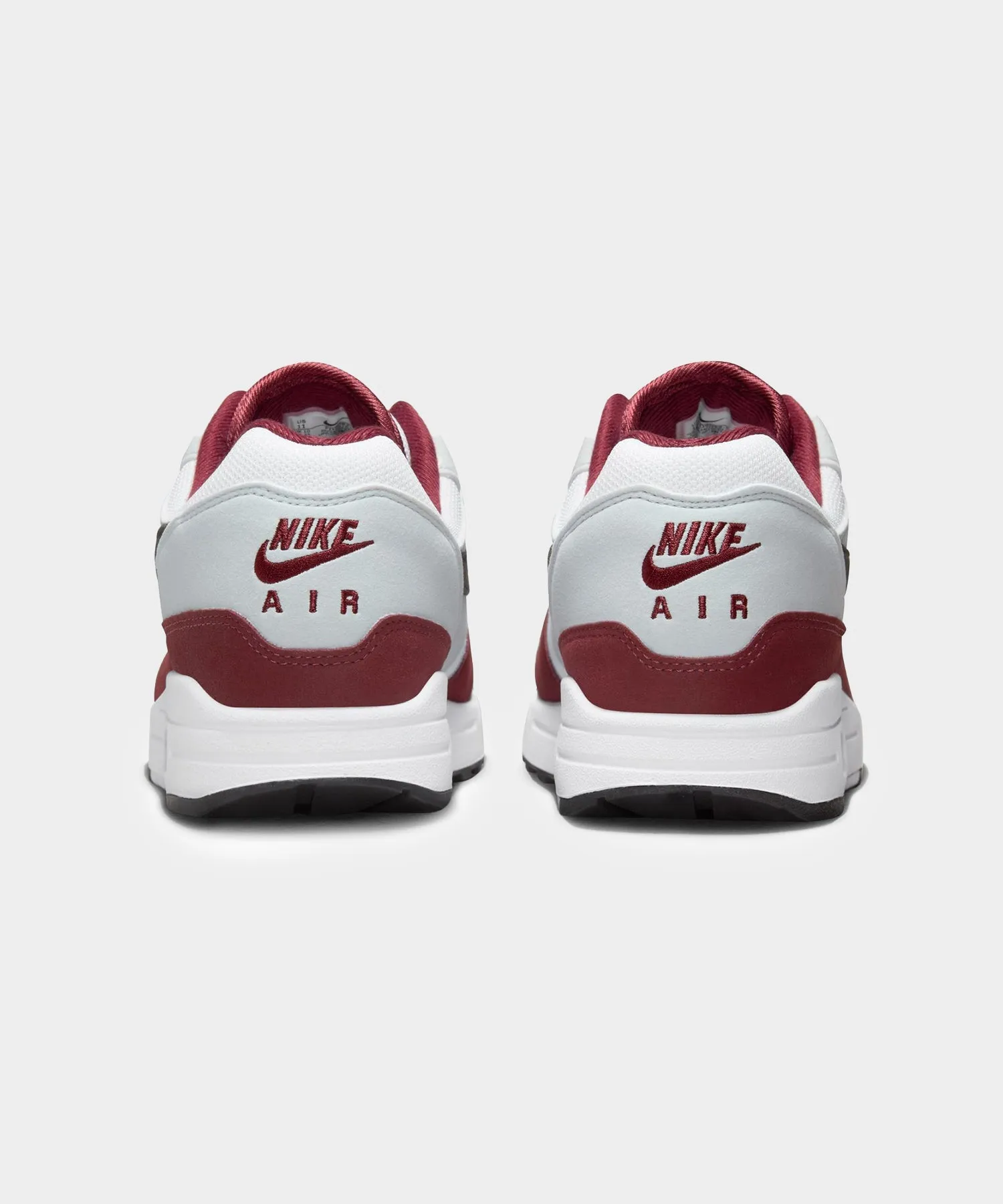 Nike Air Max 1 White / Dark Team Red