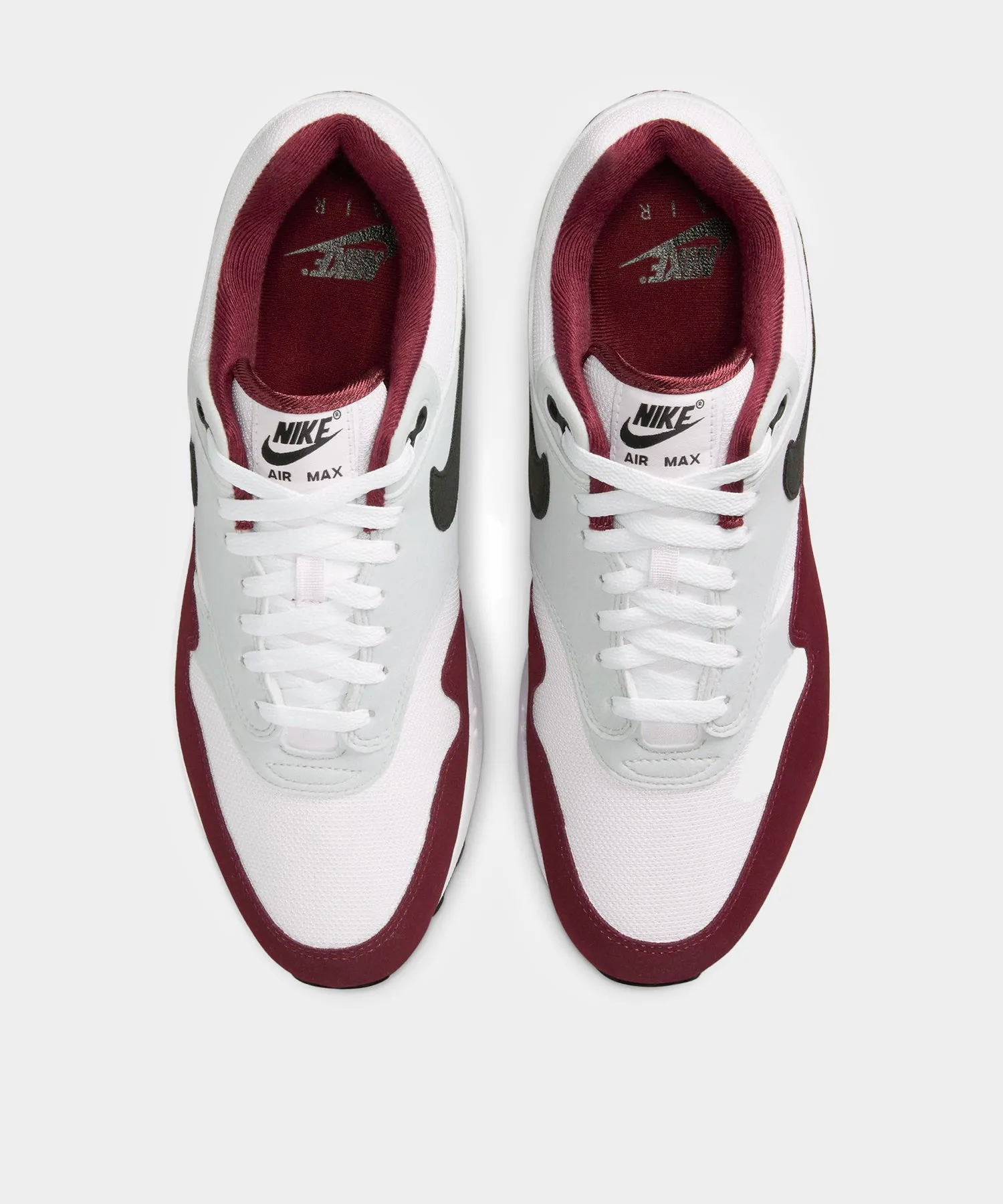 Nike Air Max 1 White / Dark Team Red