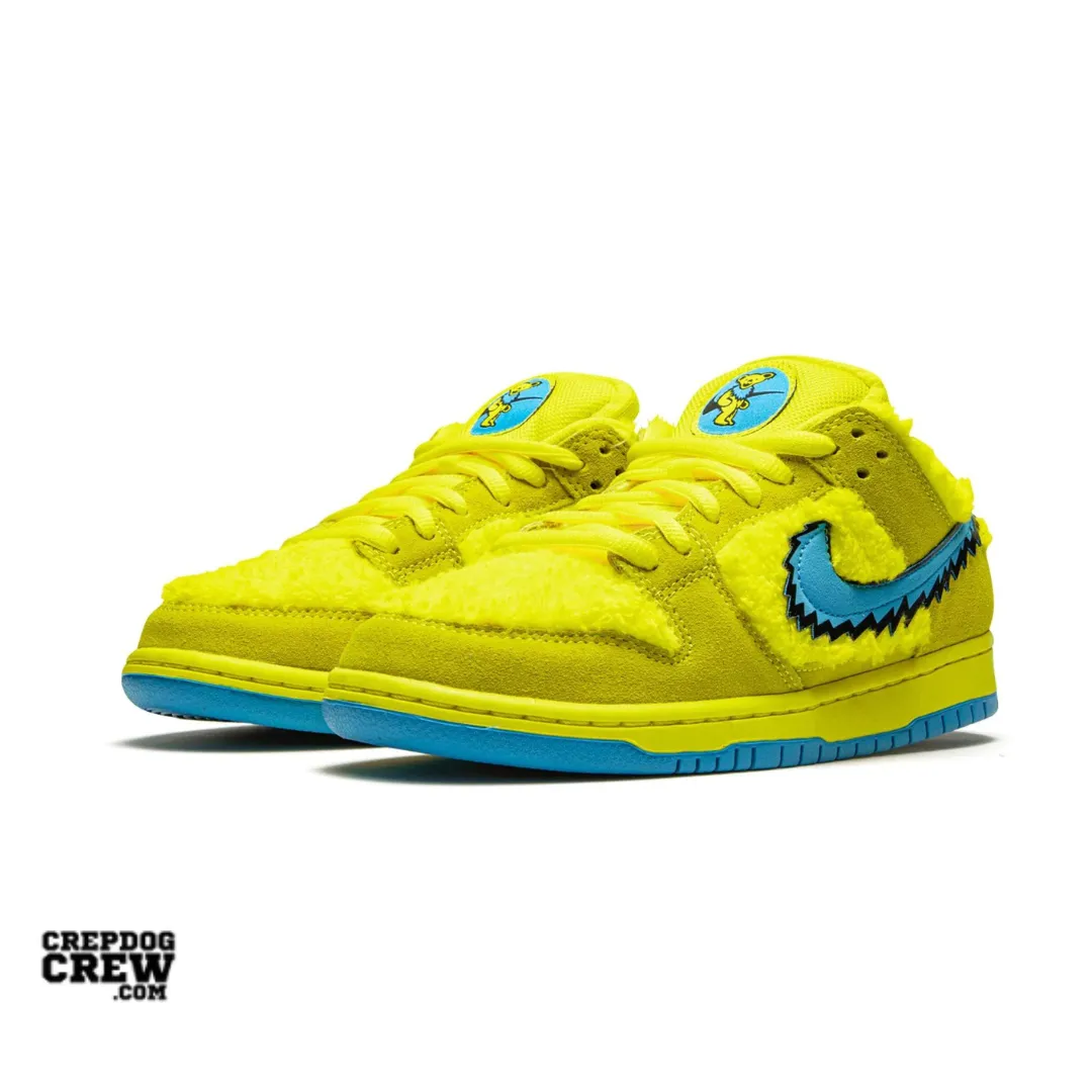 Nike SB Dunk Low Grateful Dead Bears Opti Yellow