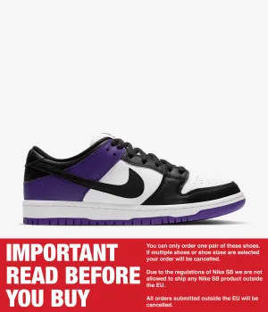 Nike SB Dunk Low Pro "Court Purple"