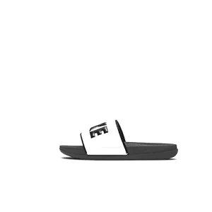 Nike Women's WMNS Offcourt Slide Black-Summit White Sandal-5.5 Kids UK (BQ4632-011)