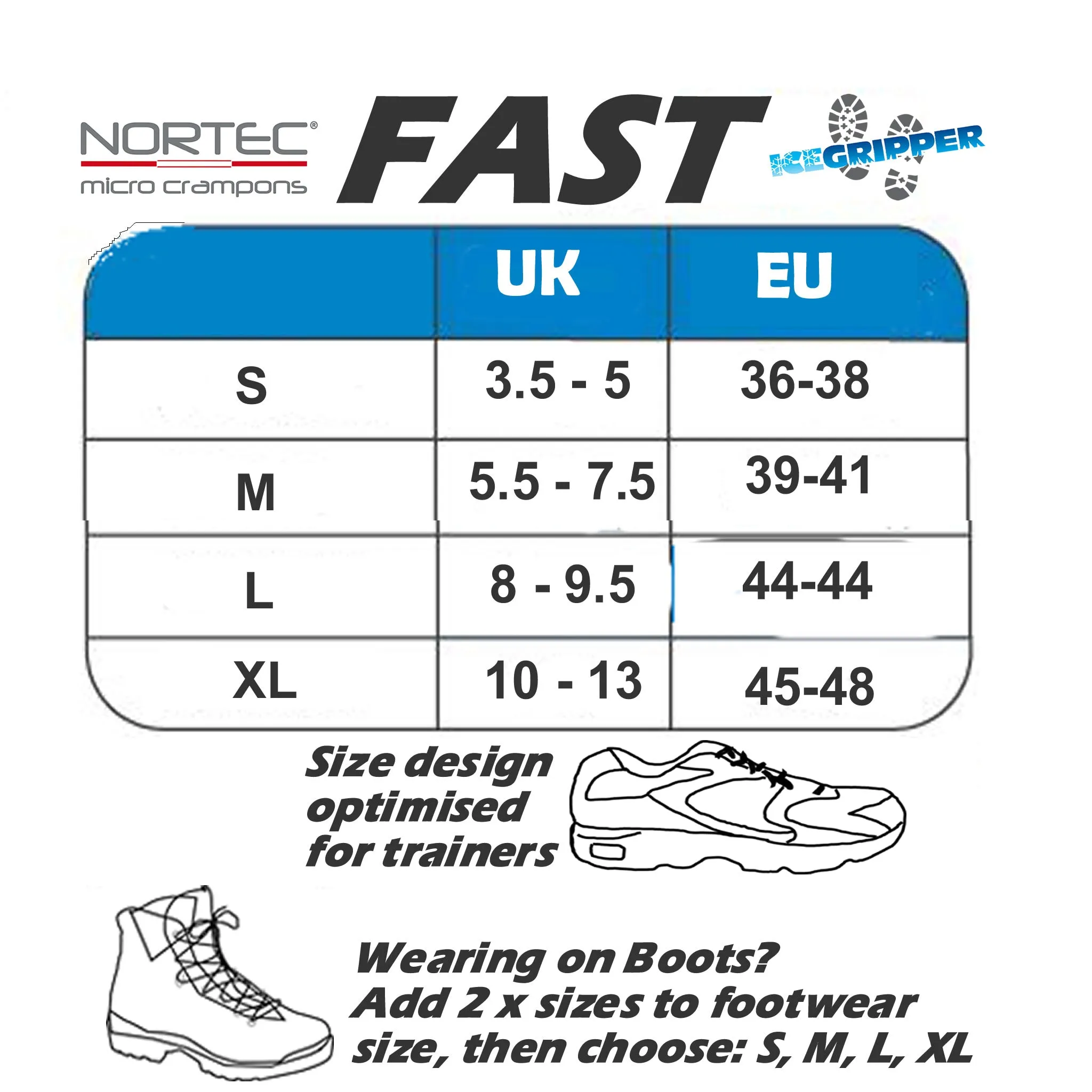 Nortec FAST Micro Crampons