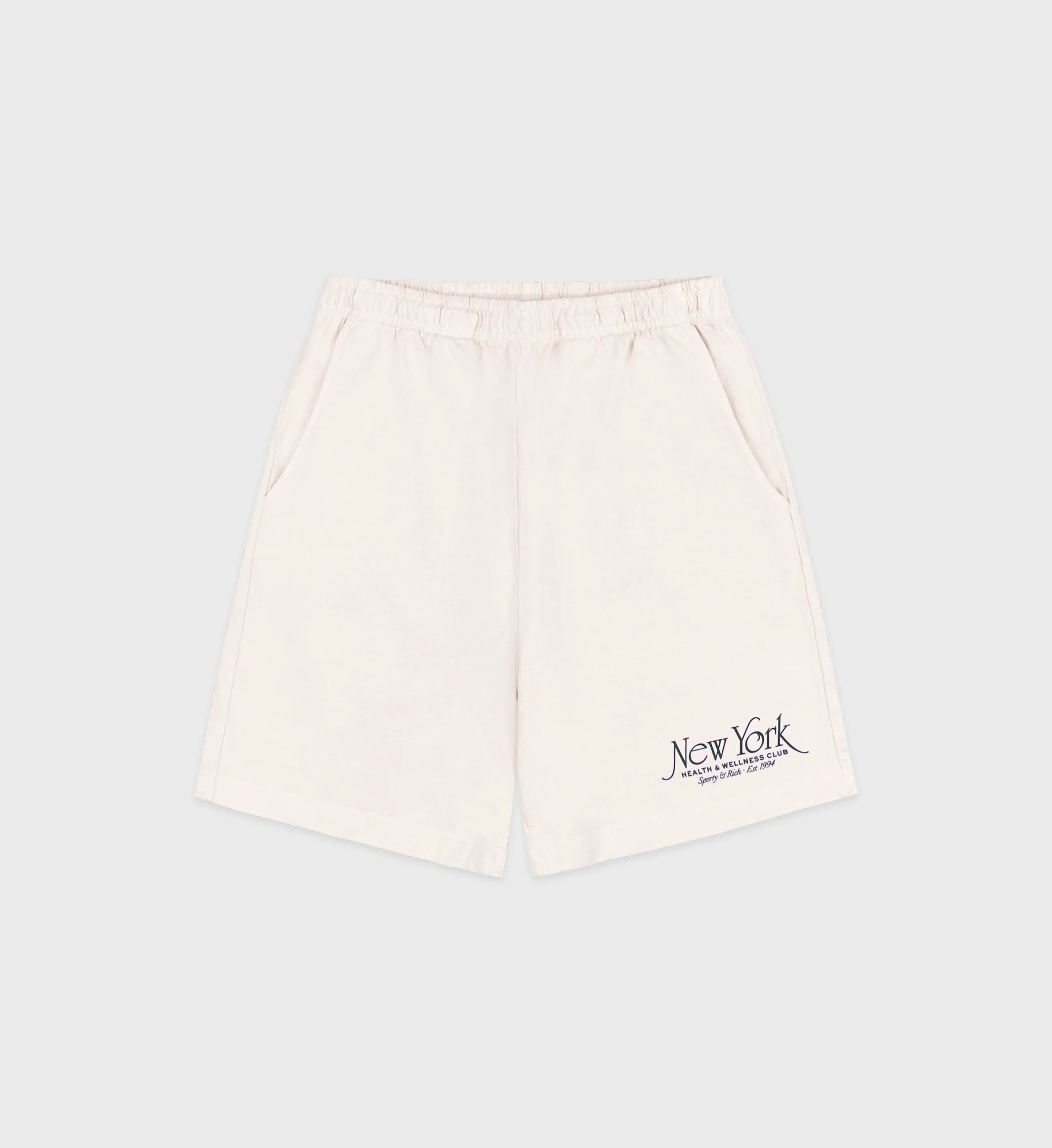 NY 94 Gym Short - Cream/Navy