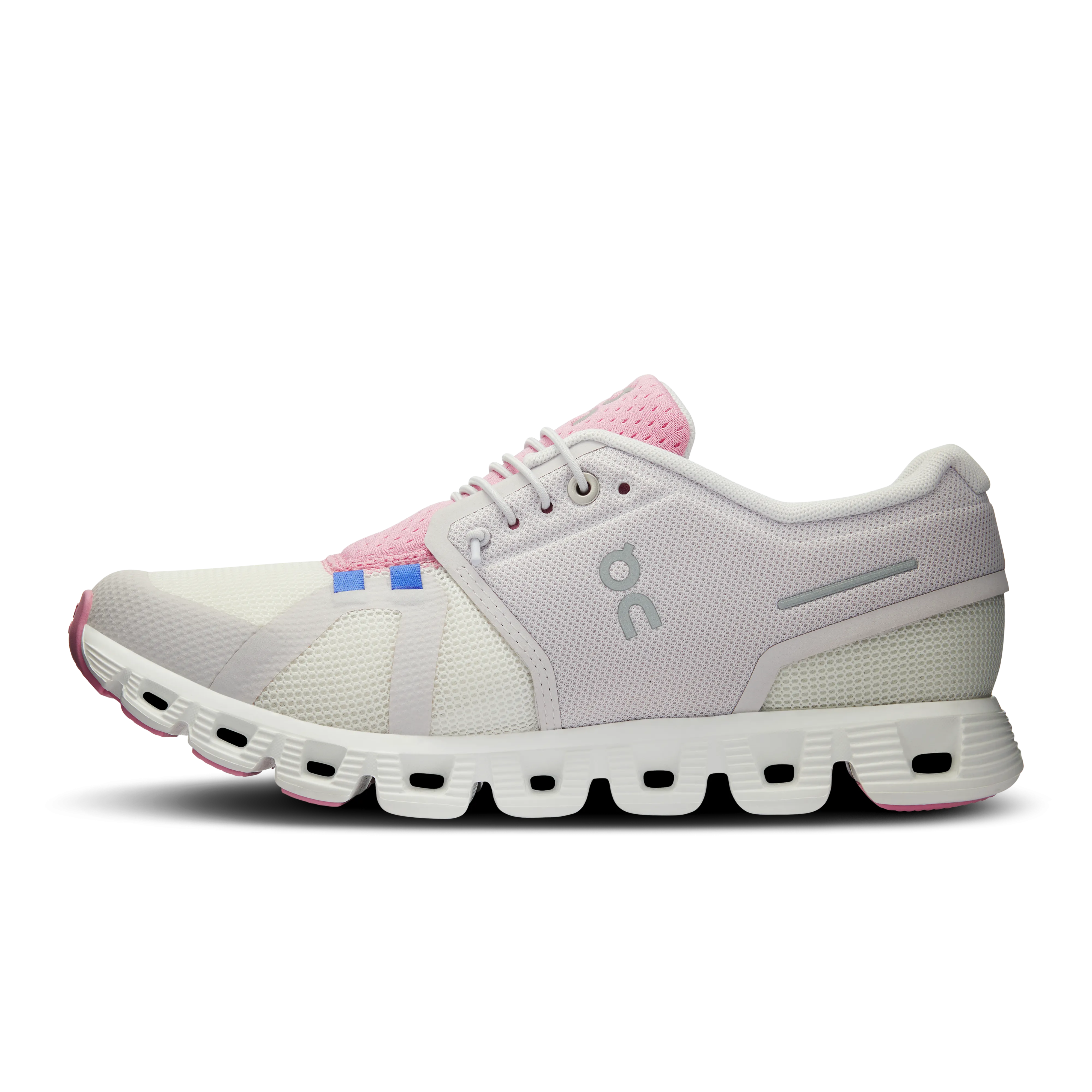 On Running Women's Cloud 5 Push Shoes - Ivory / Blossom