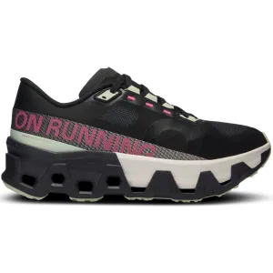 On Women's Cloudmonster Hyper Running Shoes Iron / Black