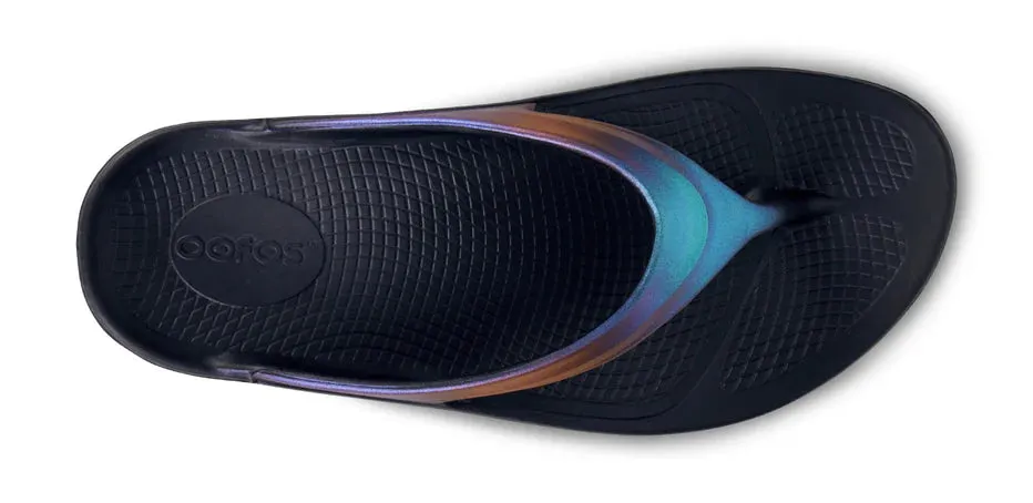 Oofos | OOlala Luxe Sandal | Women's | Midnight Spectre