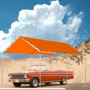 Orange Poly Tarps