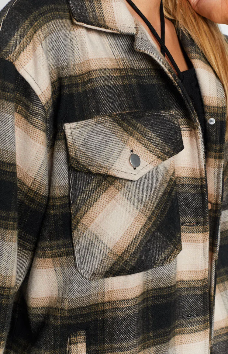 Orson Fleece Check Jacket