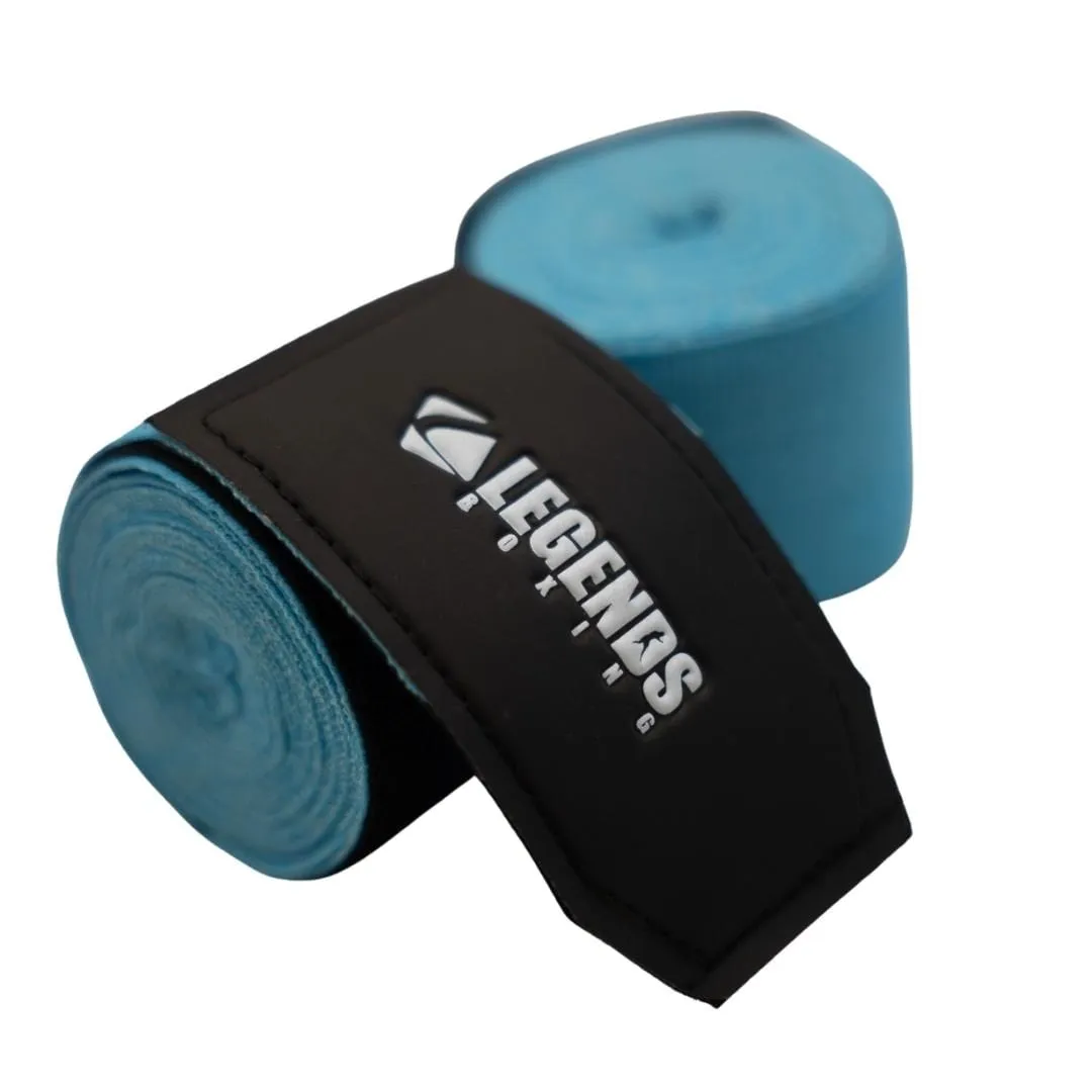 Peak Performance Hand Wraps (Neon Blue)