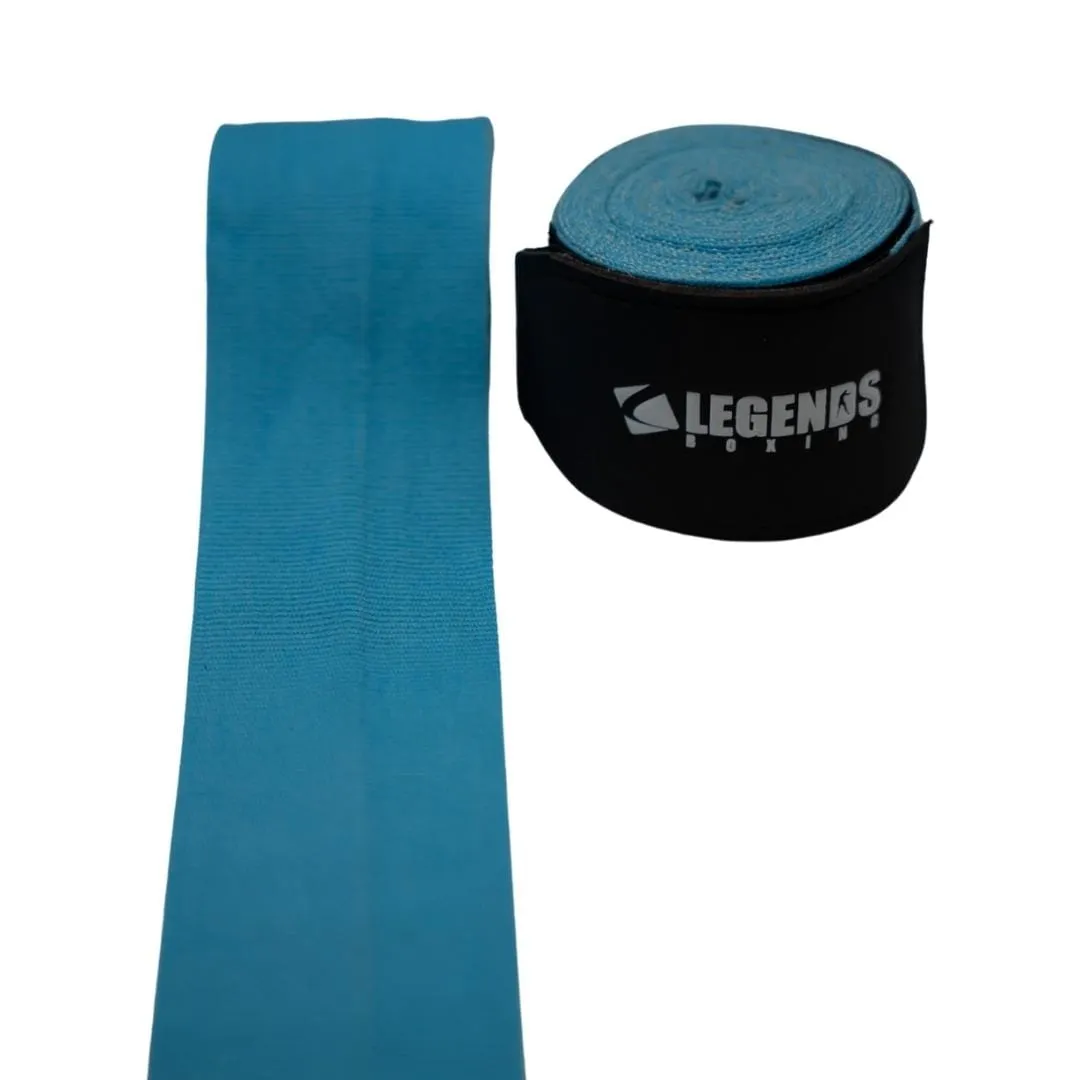 Peak Performance Hand Wraps (Neon Blue)