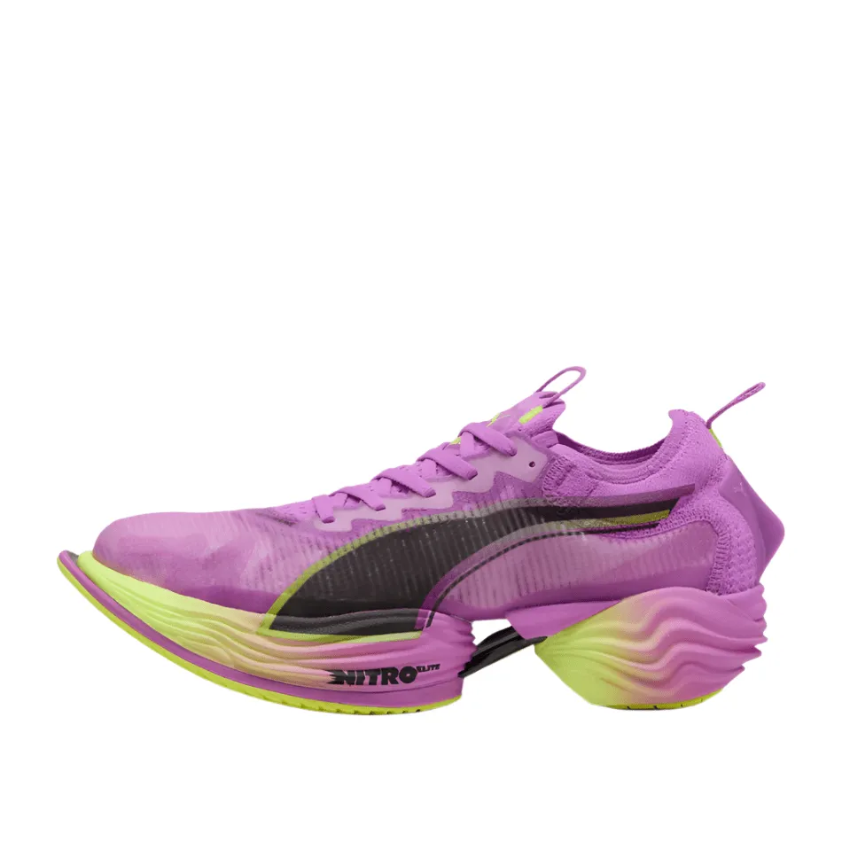 Puma Women's Fast-R NITRO Elite 2 Running Shoes in Pure Magenta/Yellow Alert SS25