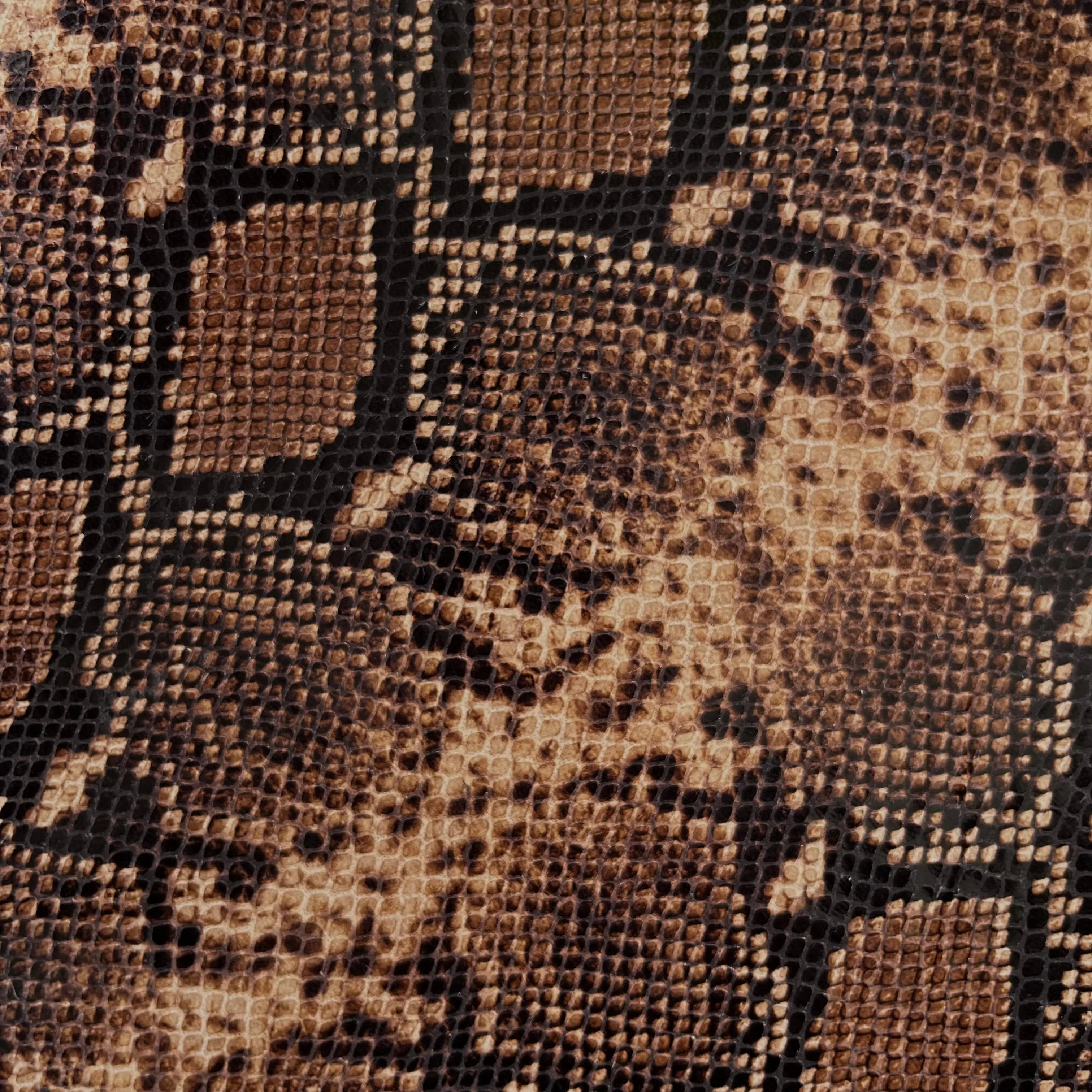 Python Embossed Goat Skin