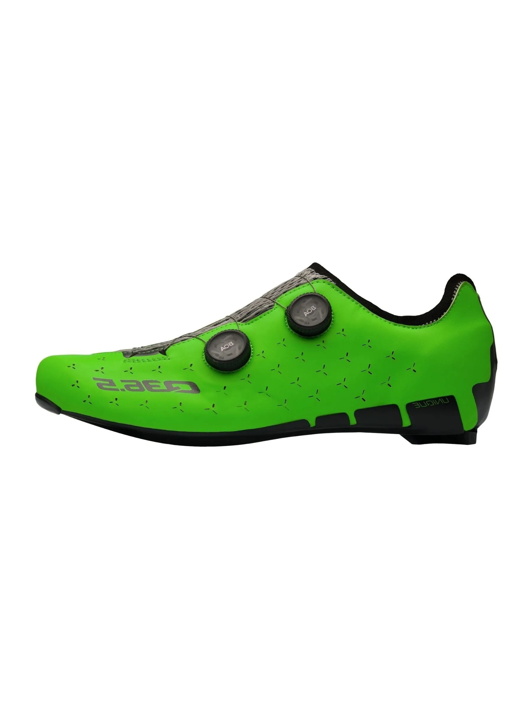 Q36.5 UNIQUE ROAD SHOES GREEN FLUO