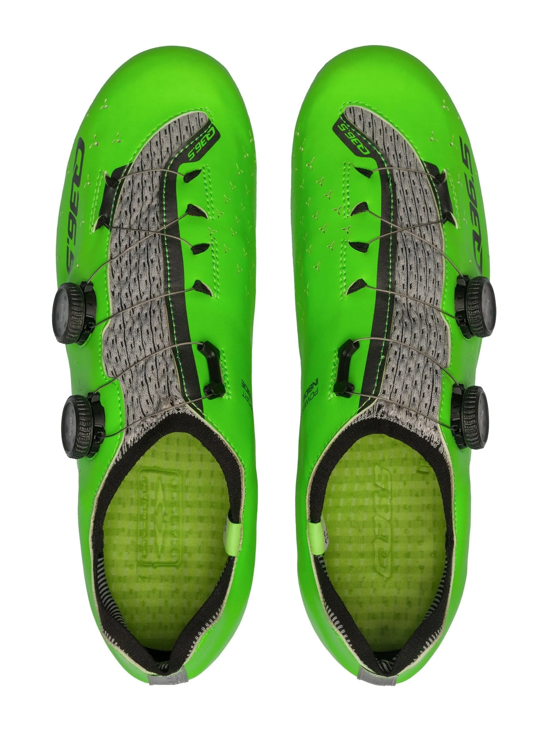 Q36.5 UNIQUE ROAD SHOES GREEN FLUO