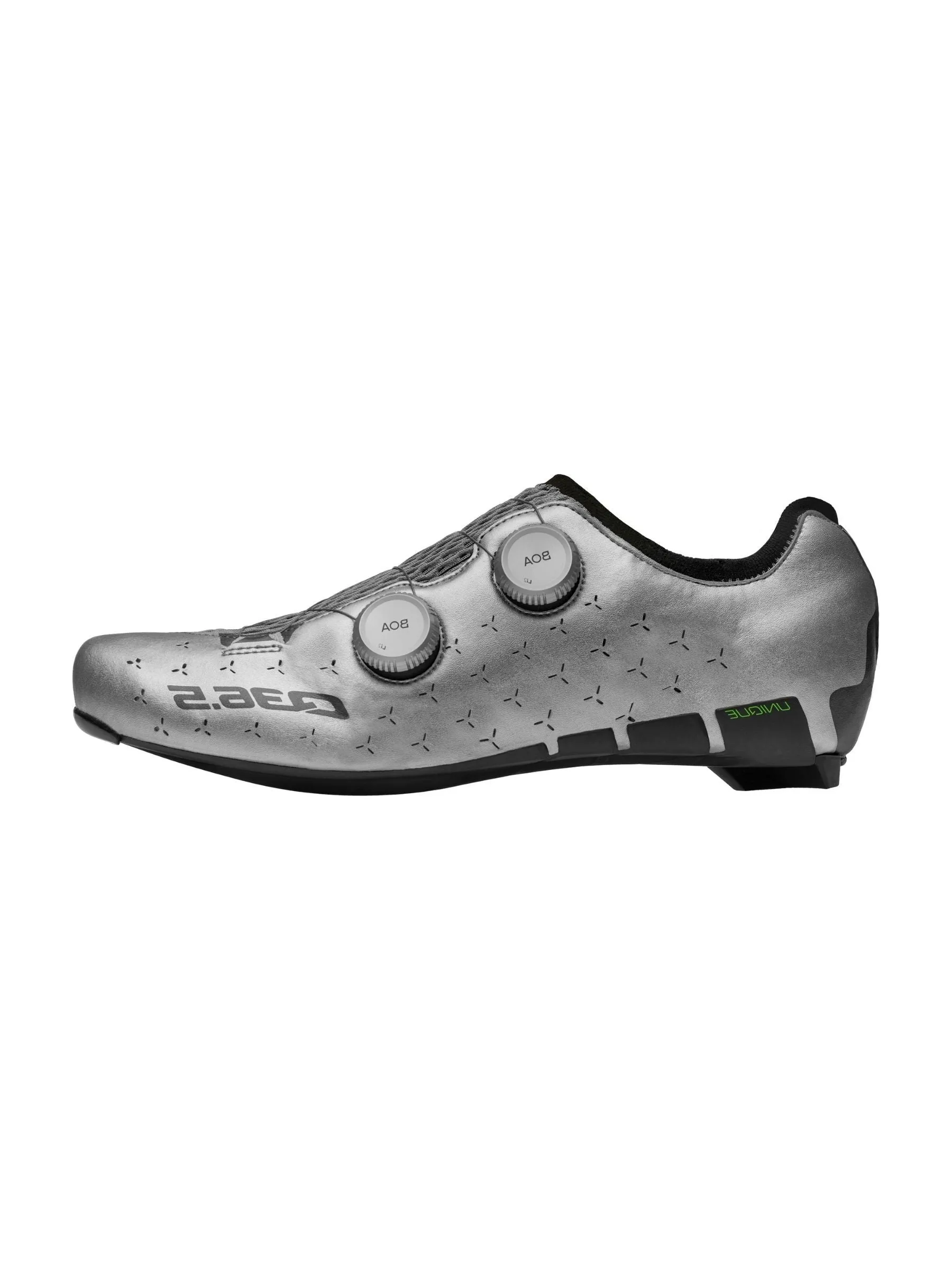 Q36.5 UNIQUE ROAD SHOES SILVER