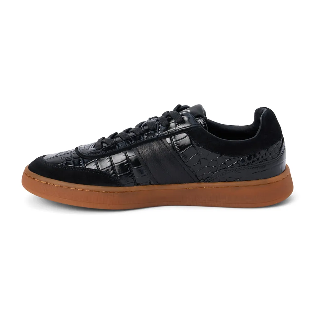 Quincy Croc Lace Up Sneakers