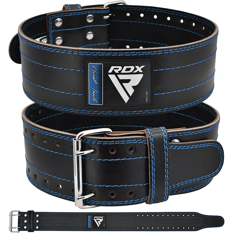 RDX RD1 4 Powerlifting Leather Gym Belt