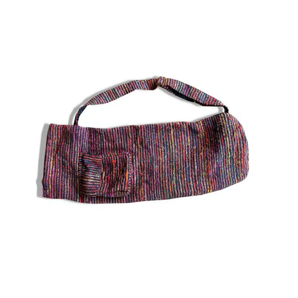 Recycled Silk Yoga Bag