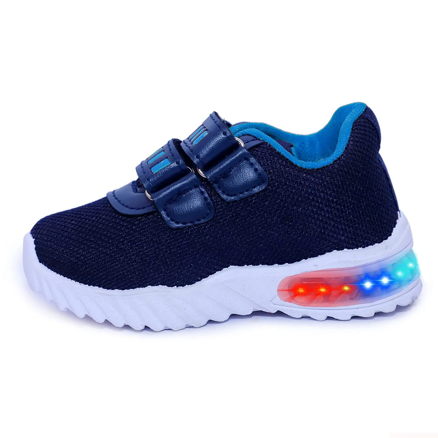 Redburg Kids LED Light Up Shoes, LED Sneaker, Casual Shoes for Kids, Outdoor/Sports/Running Shoes (NB-SKBLT51_4-4.5 YR) Blue