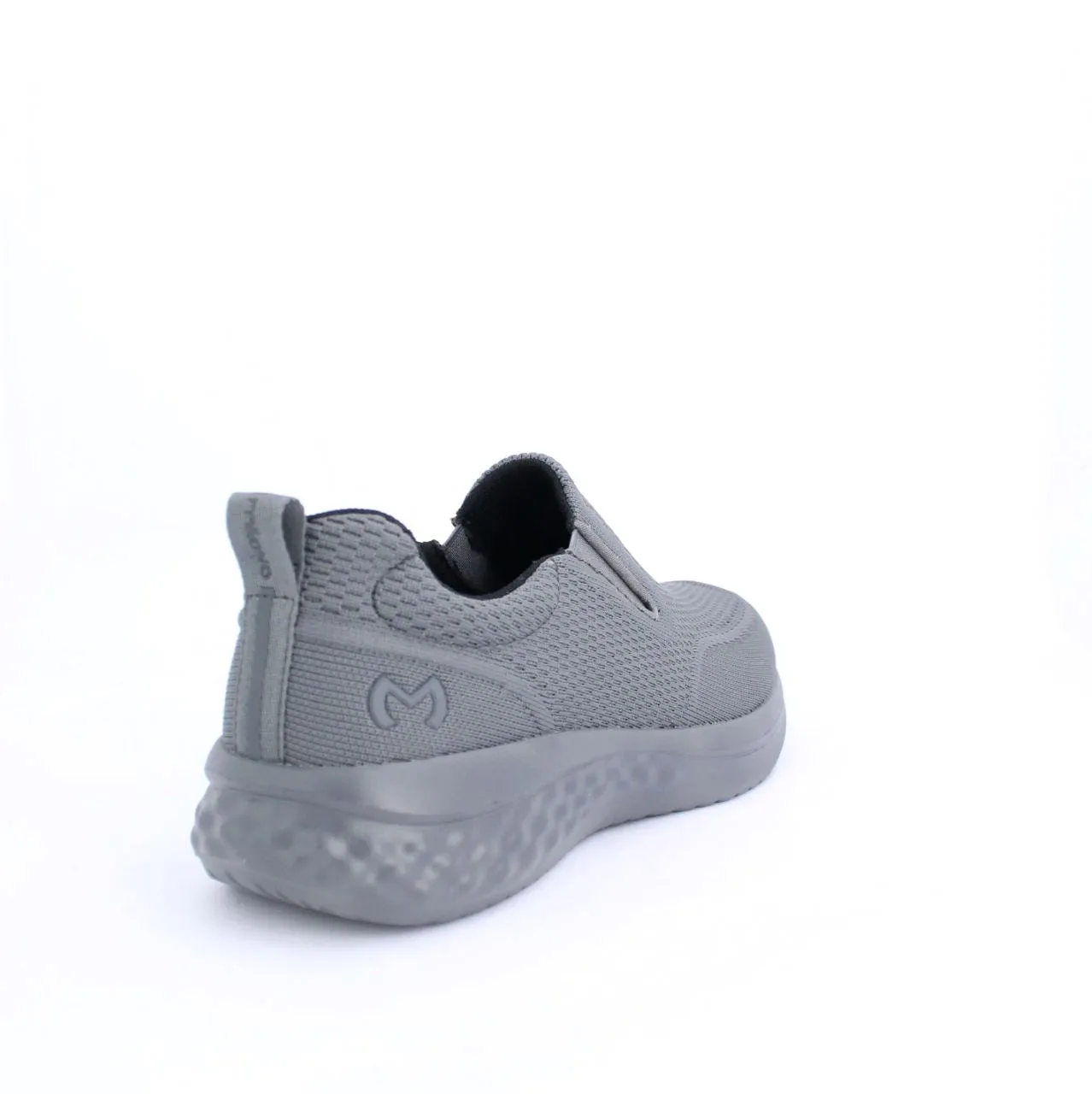 RICARDO MENS SLIPON TRAINERS-GREY